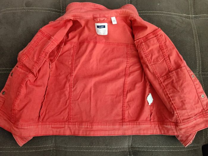 Veste en jean rose 10ans - photo numéro 5