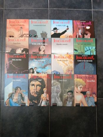 Lot de 16 bd Jessica blandy 1 à 16