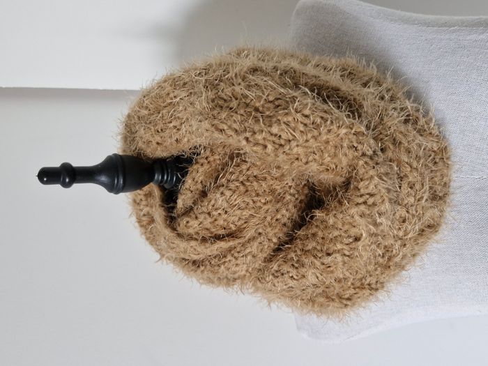 Snood camel texturé Bocage