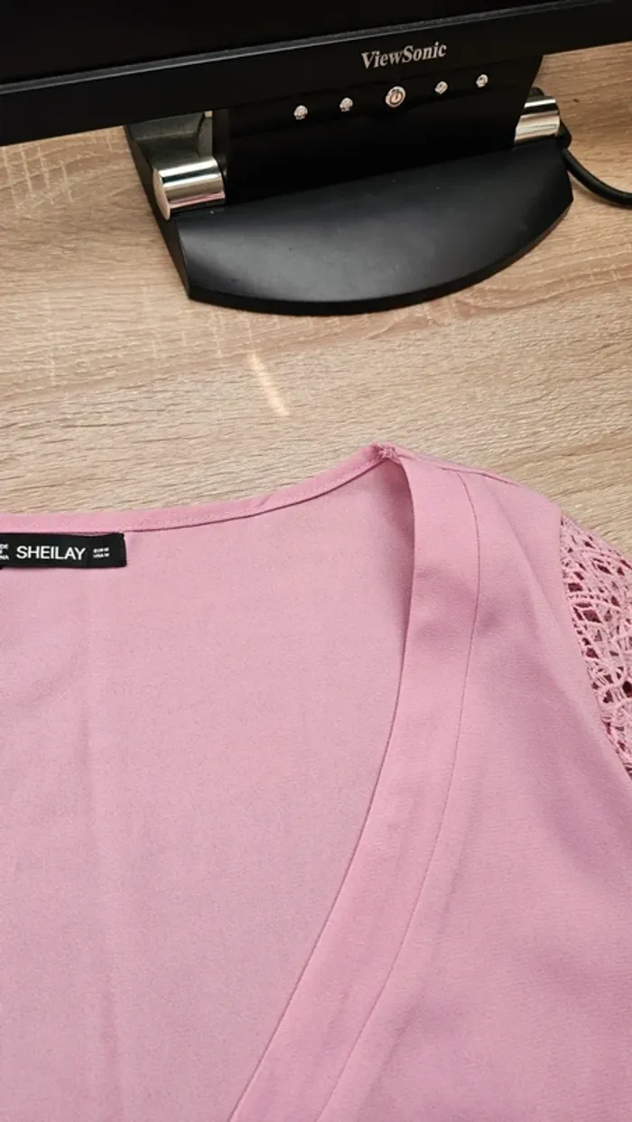 Blouse rose Sheilay - photo numéro 6