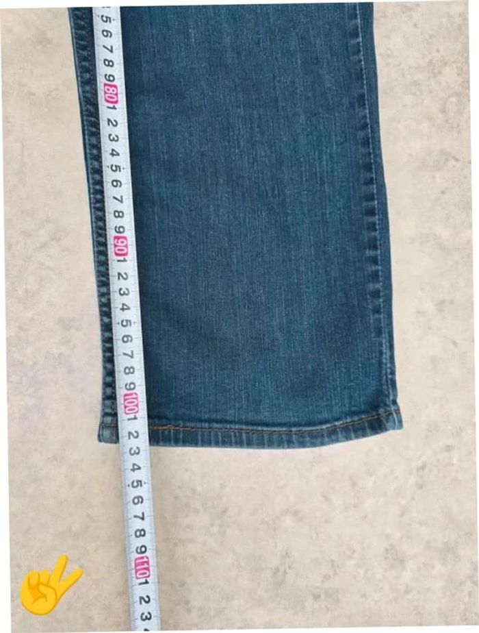 Jeans Levi's 514 W36 FR46 L29 coupe droite bleu Homme Men pan366b - photo numéro 5