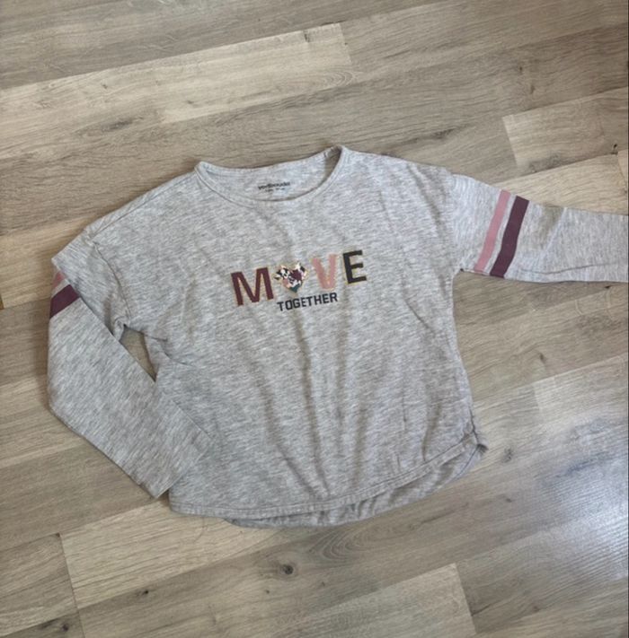 T-shirt gris Vertbaudet