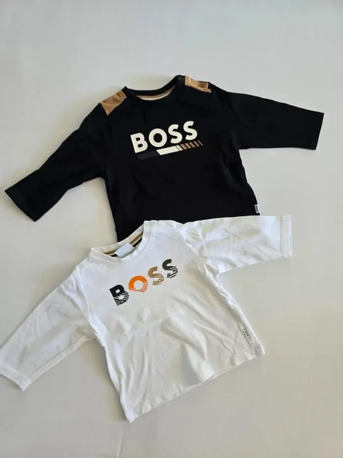 Lot de 2 tee-shirts manches longues Hugo Boss