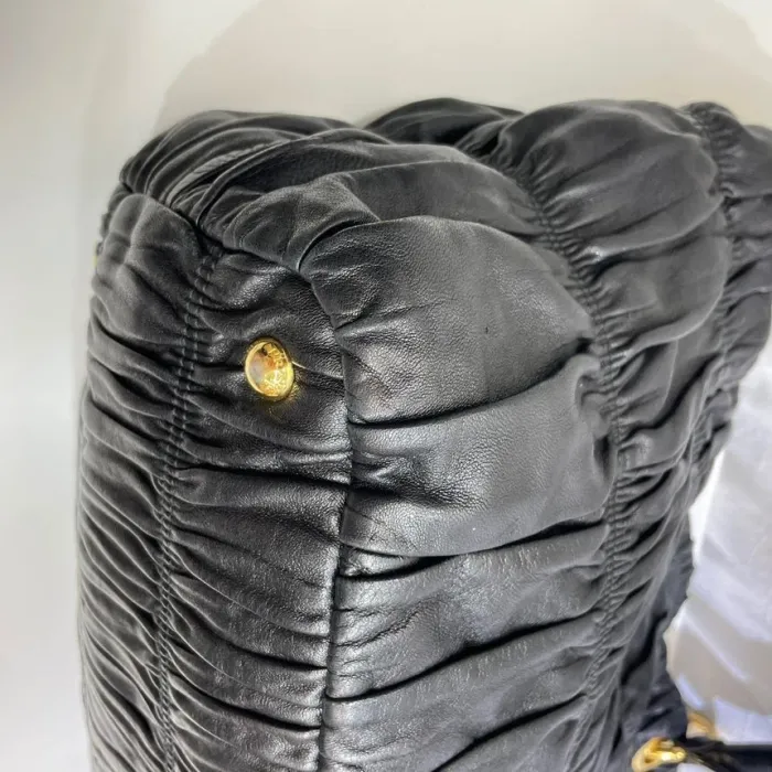 Sac à main Prada et épaule en nappa de agneau BR4730 136236850, en excellent état. - photo numéro 7