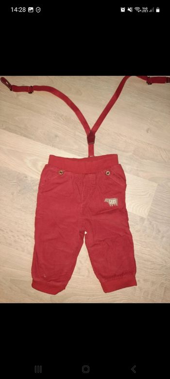 Pantalon velours 6 mois