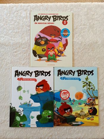Lot de 3 BD Angry Birds Le Lombard