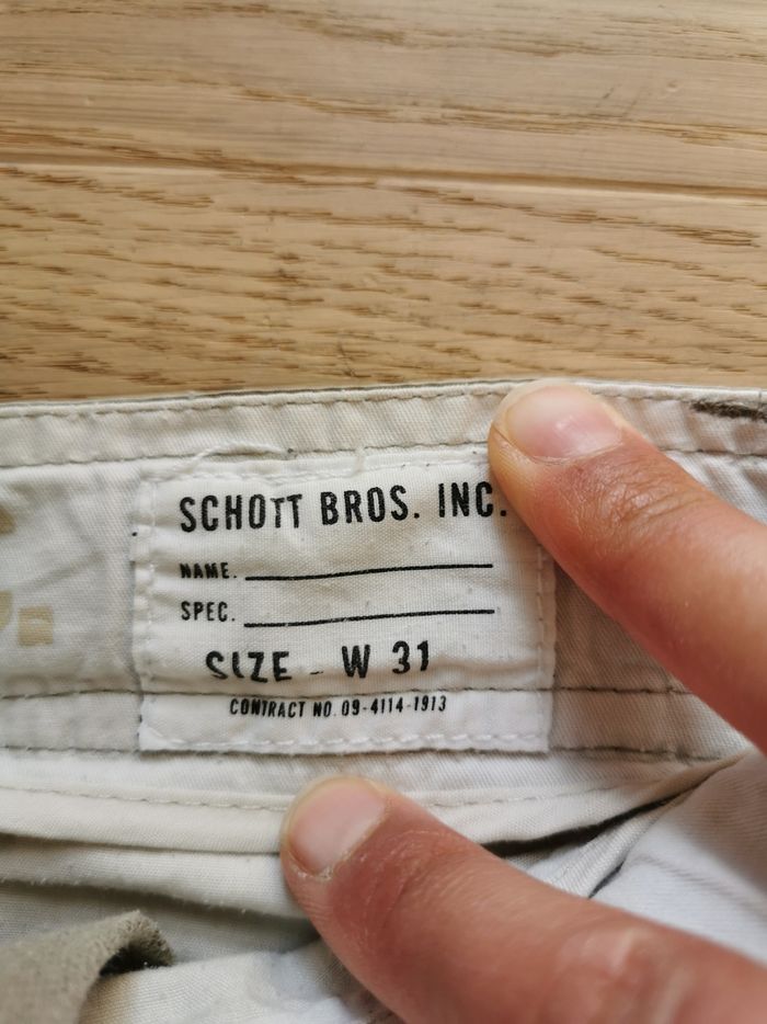 Short xargo homme Schott w31 - photo numéro 4