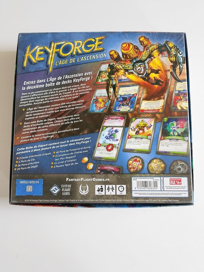 Keyforge l'âge de l'ascension complet  fantasy flight games - photo numéro 2