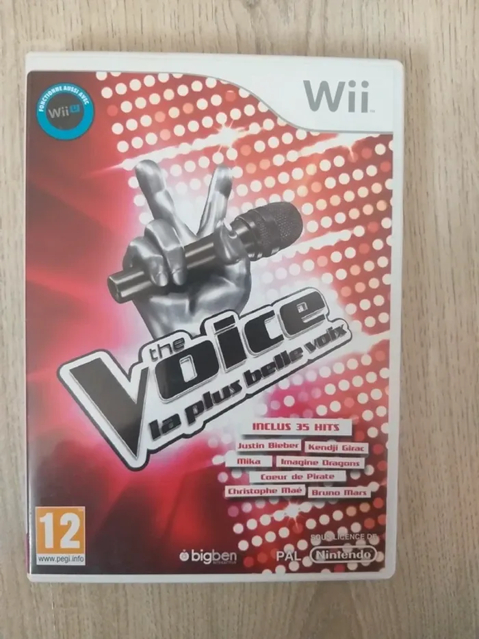 Jeu de wii Thé voice