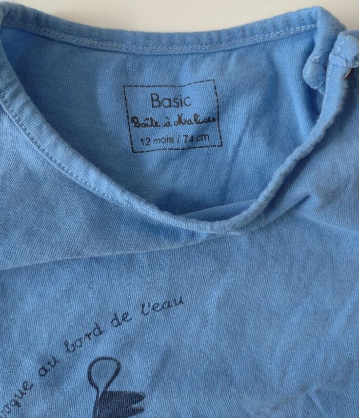 T-shirt bébé 12mois - photo numéro 3