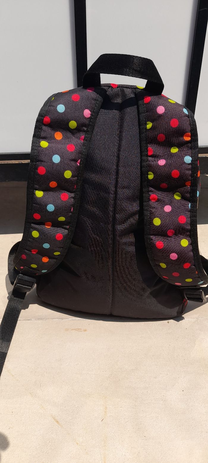 🎒 Sac à dos Little Marcel – Pois multicolores - photo numéro 5