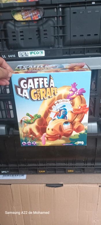 Jeux de société gaffé à la girafe