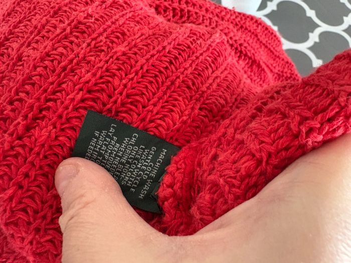 Pull rouge torsadé femme, Ralph Lauren, taille L - photo numéro 5