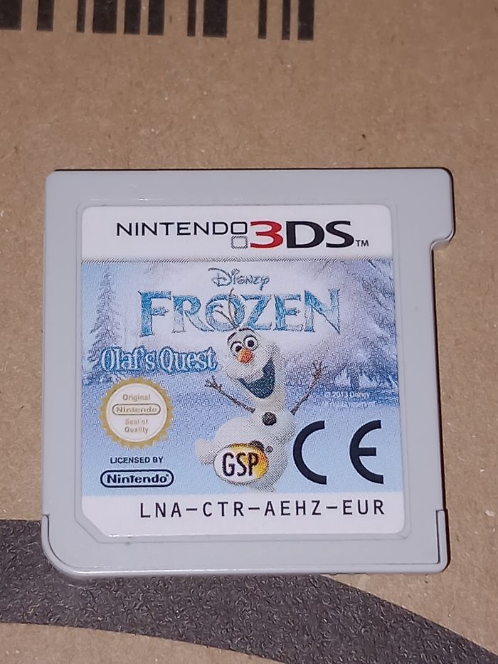 Frozen Nintendo 3ds
