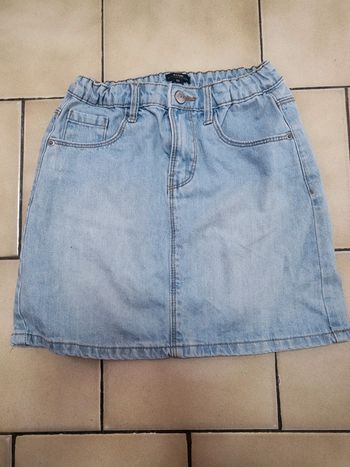 Jupe jeans fille 8 ans