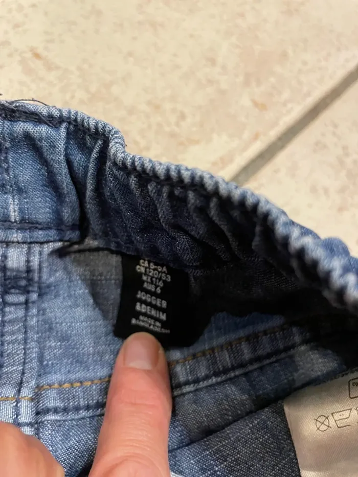 Jean 5-6ans taille élastique - photo numéro 2