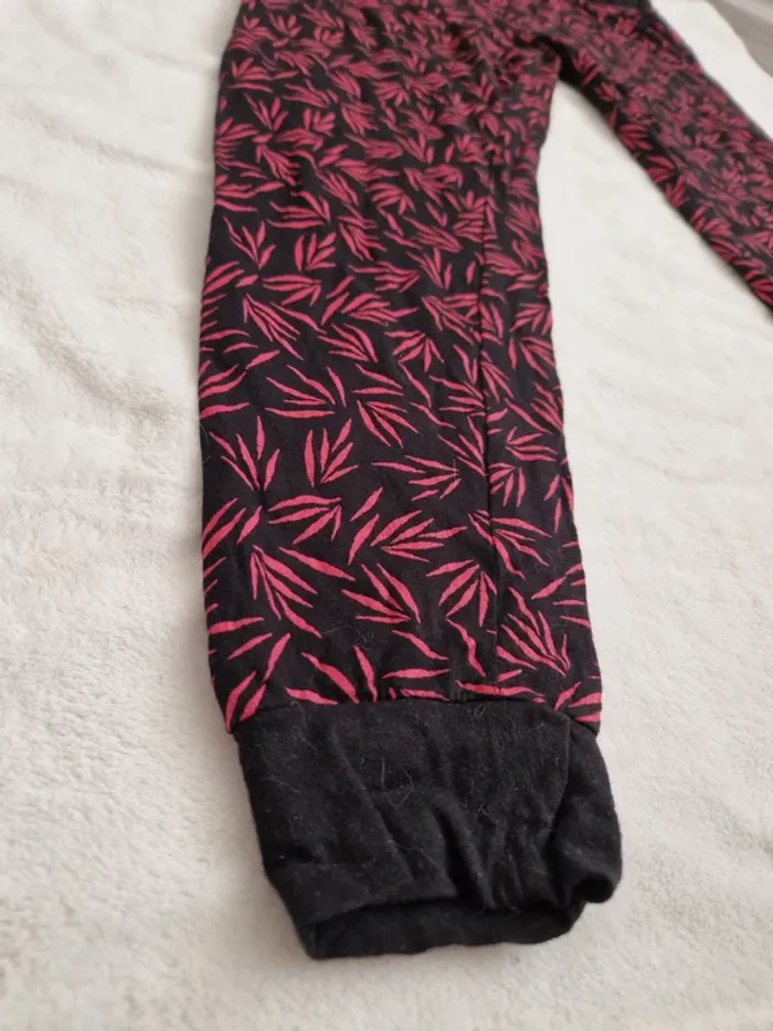 🌿 Pantalon style jogging - Noir et Rose -  Taille M - 9th Avenue 🌿 - photo numéro 4