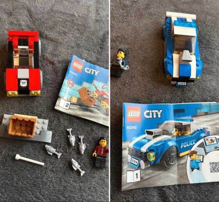 Lego city 2 voitures courses