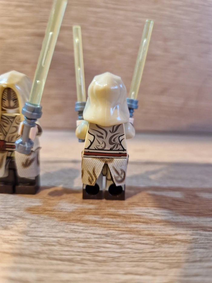 Figurines type lego 2 gardes du temple Jedi star wars - photo numéro 4