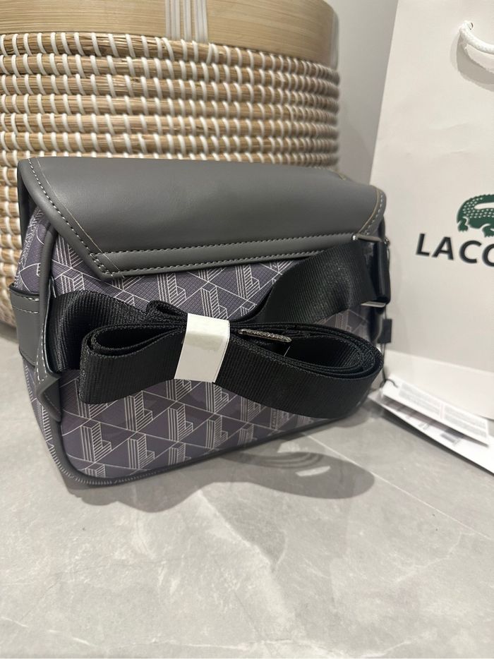 Sacoche Lacoste gris the blend - photo numéro 6