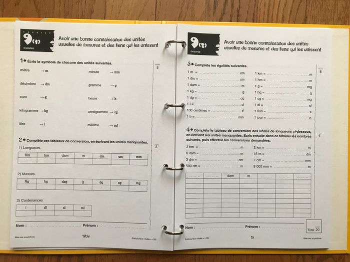 Maths + CE2 - classeur bilan des acquisitions Éditions SED - photo numéro 3
