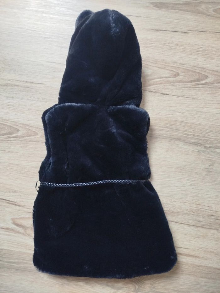 Veste fourrée sans manches bébé fille 1 an - photo numéro 3