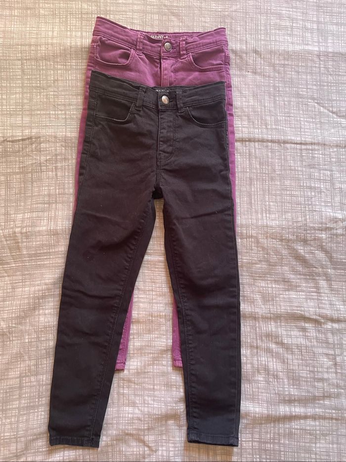 Lot 2 jeans kiabi taille 6 ans - photo numéro 4