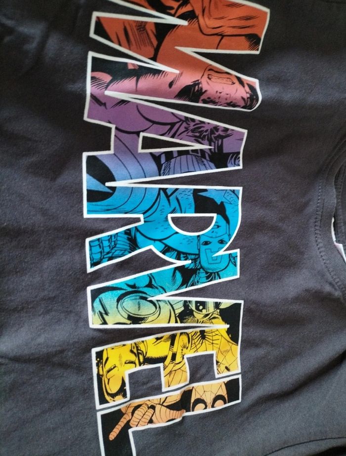 Tee shirt marvel - photo numéro 3