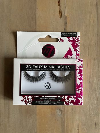 W7 Faux cils - Gamme 3D Faux Mink Lashes - Neuf avec boîte