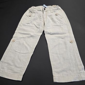 Pantalon très léger en lin et coton - gémo - 24 mois