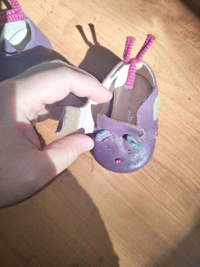 Chaussons en cuir moulin roty - photo numéro 3