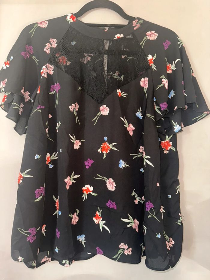 Haut blouse femme fluide