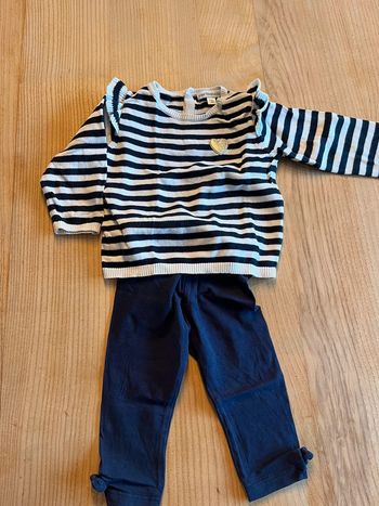 Ensemble pull et legging 9 mois