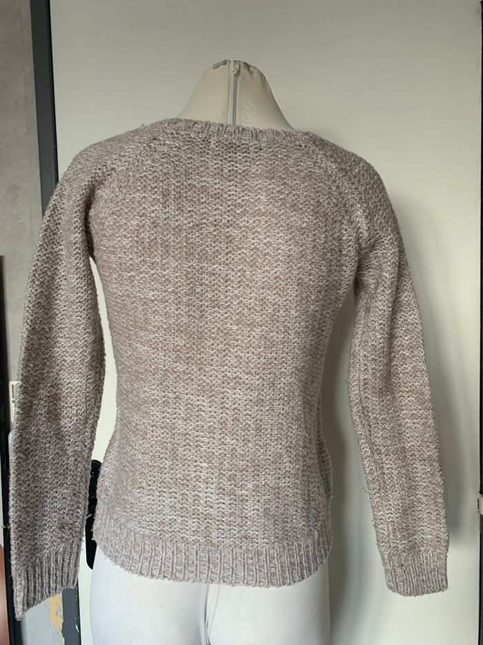 Pull rose fermeture éclair - photo numéro 10