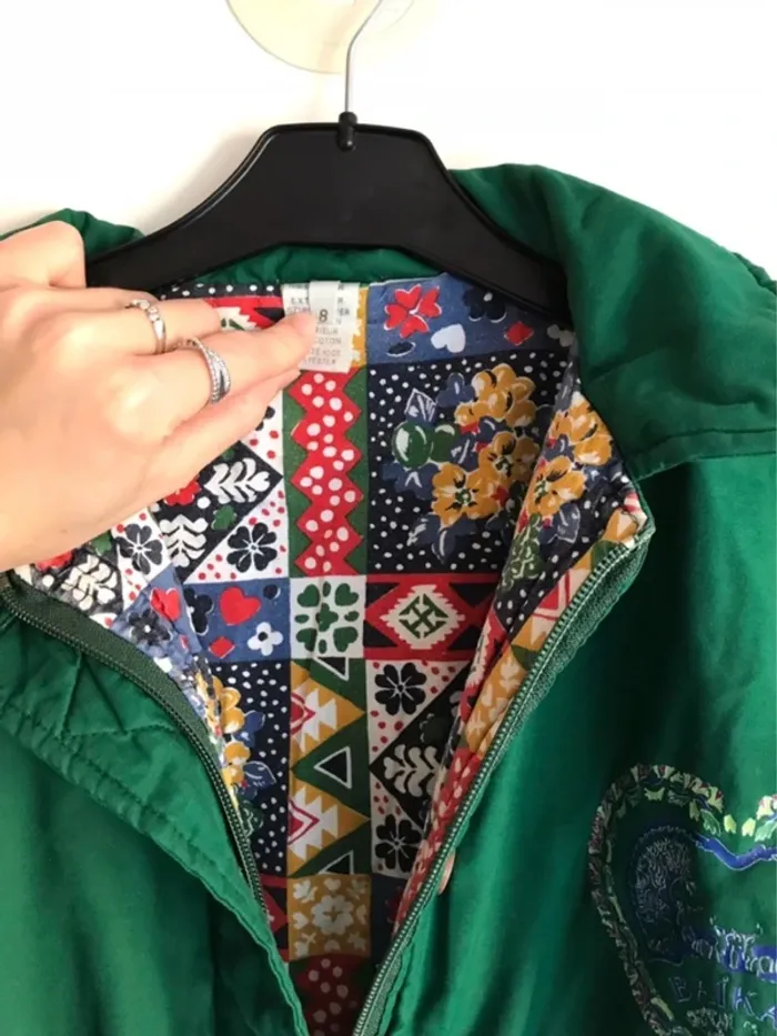 Doudoune verte sapin 8 ans - photo numéro 6