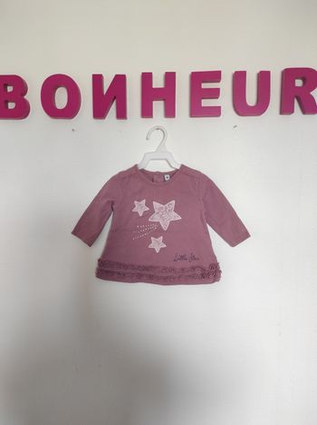 Maillot t-shirt ML 3 mois