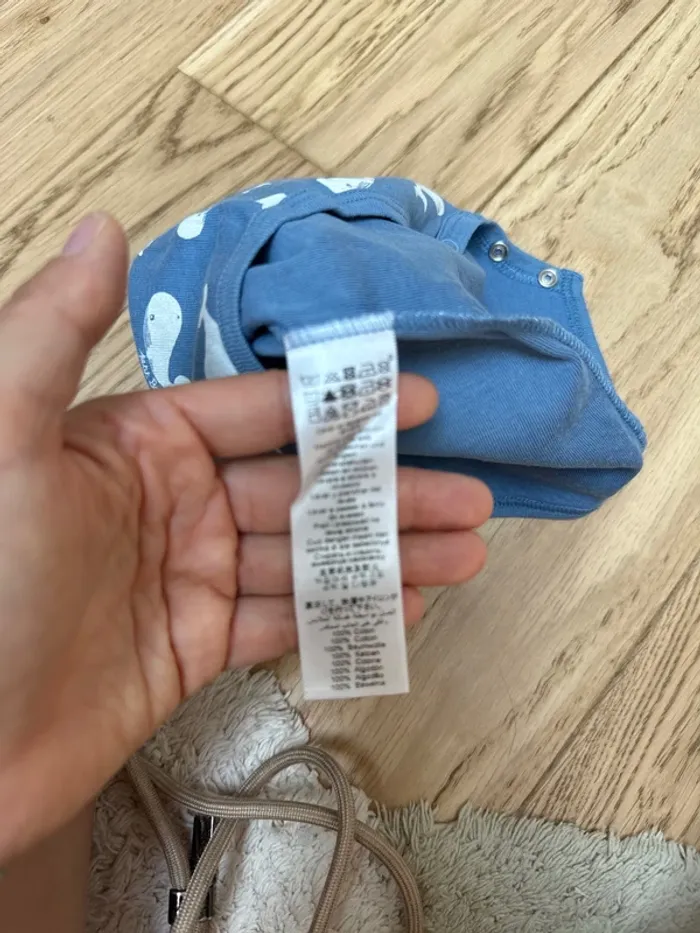 combishort petit bateau taille 3 mois - photo numéro 3