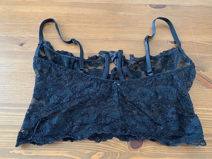 Brassière à dentelle noire S(201) - photo numéro 4