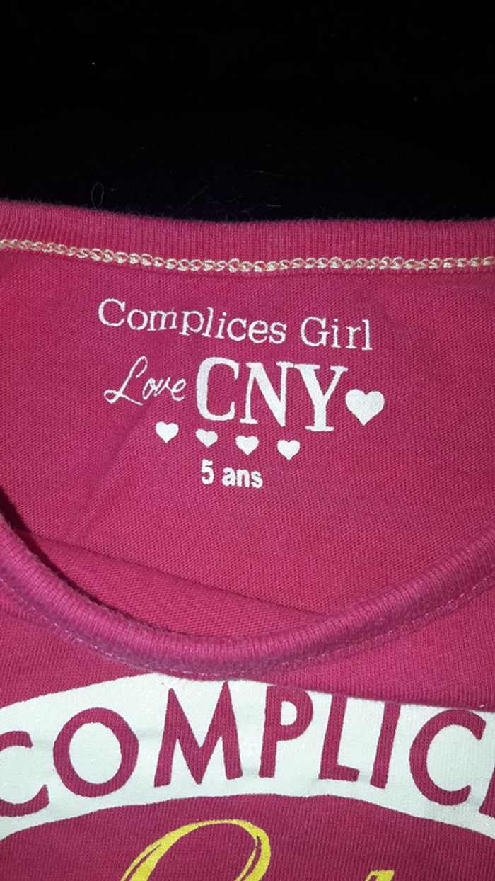 T-shirt complices fille - photo numéro 2