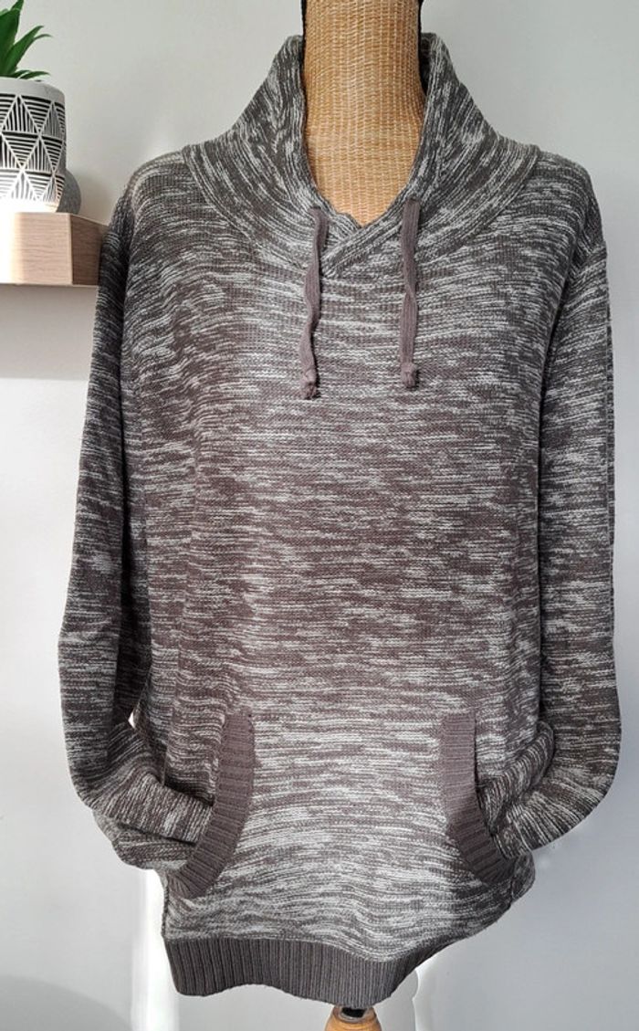 Pull gris foncé Gémo - photo numéro 3