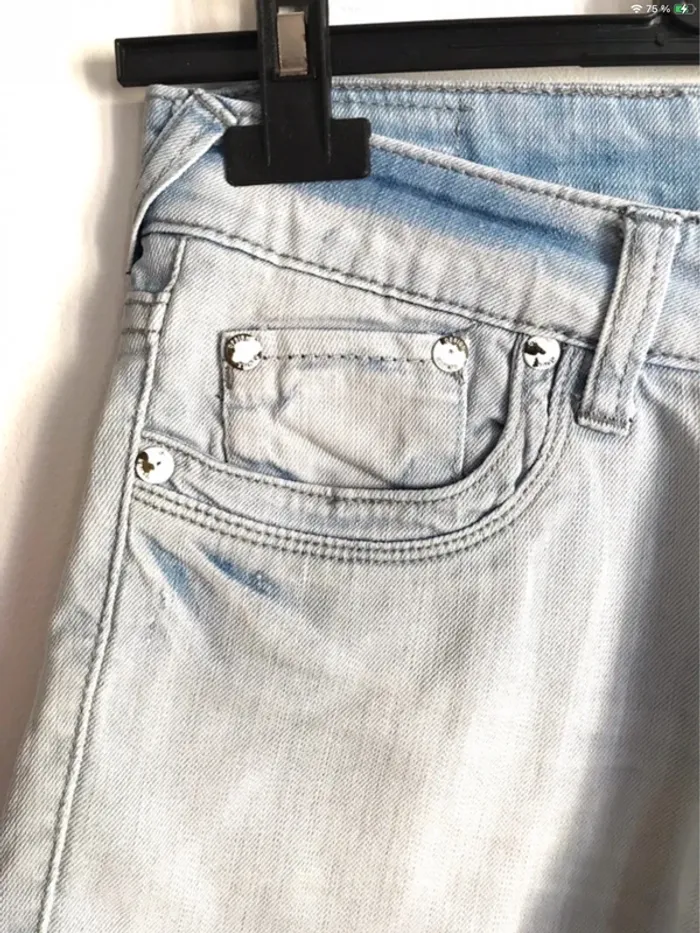 Short Remixx Jeans taille 34 bleu clair - photo numéro 2