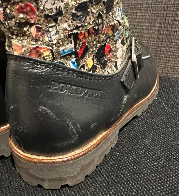 Bottines pom’ d’api pointure 33 cuir - photo numéro 5