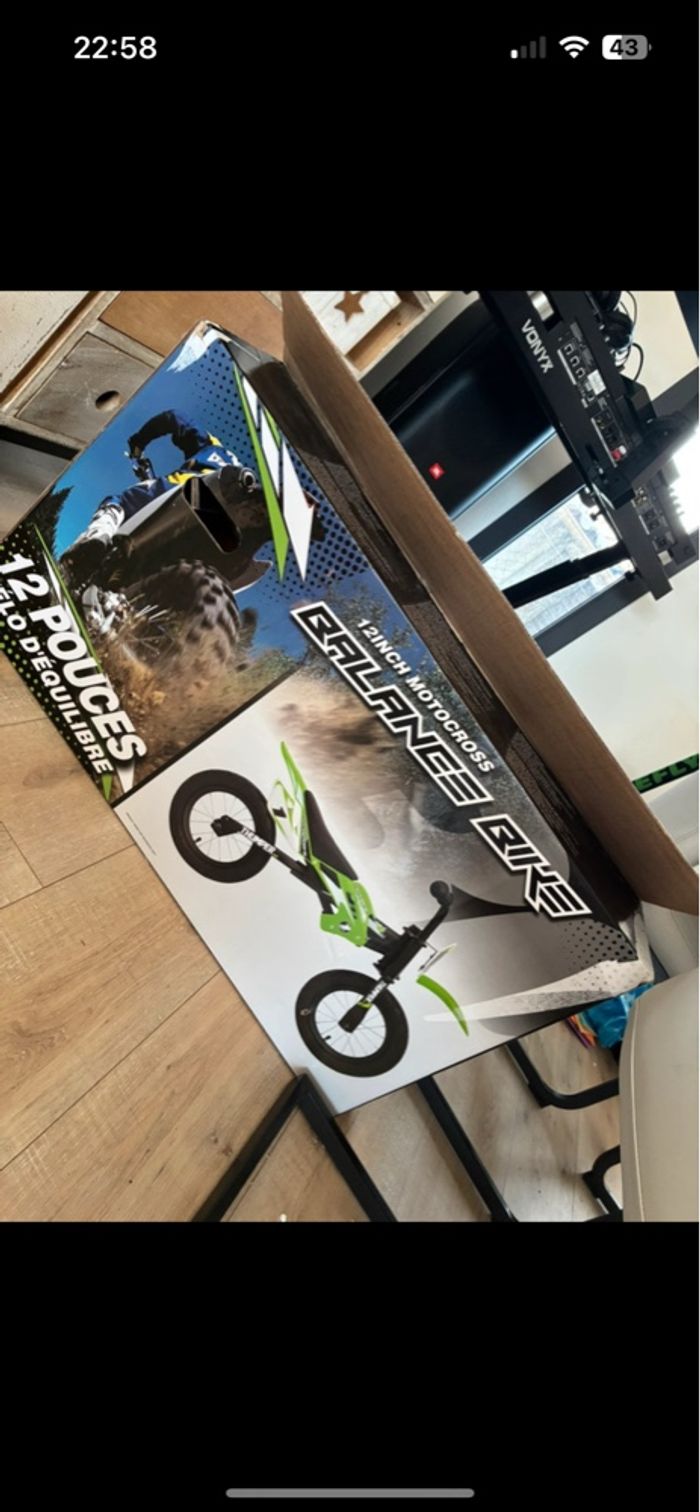 Draisienne moto
