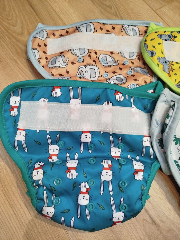 Lot 4 couches bum diapers NEUVES - photo numéro 2
