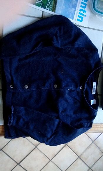 Gilet bleu marine