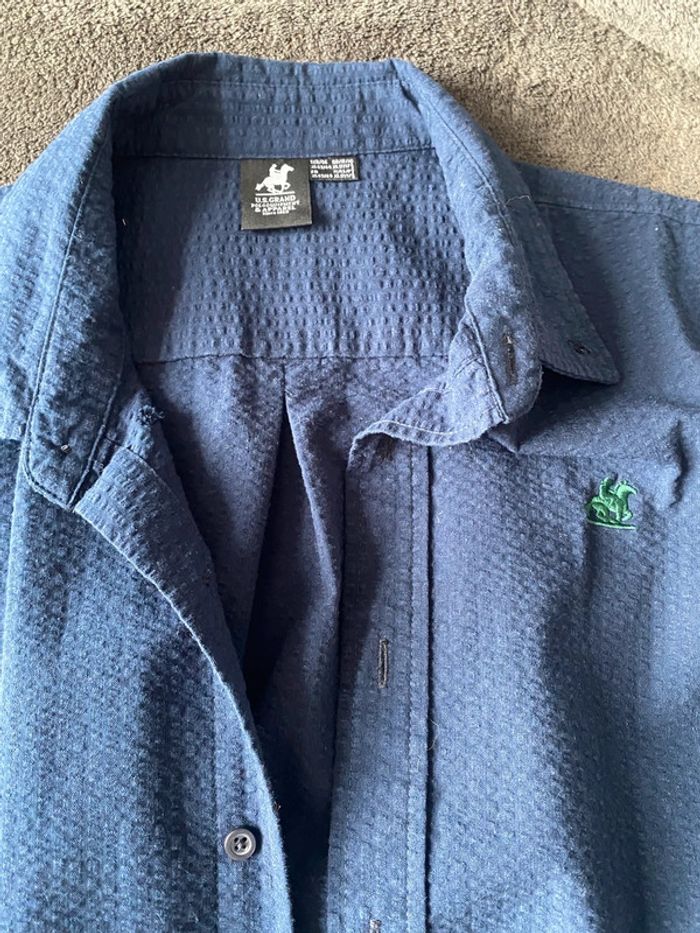 Chemise manches courtes gaufrées - photo numéro 3