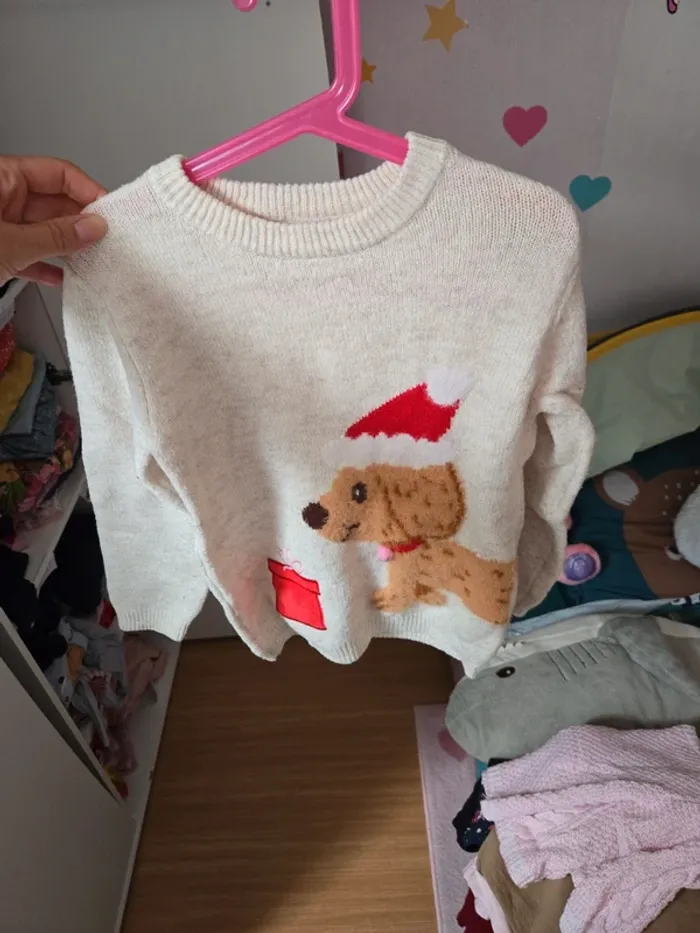 Pull Noël taille 8 ans - photo numéro 3