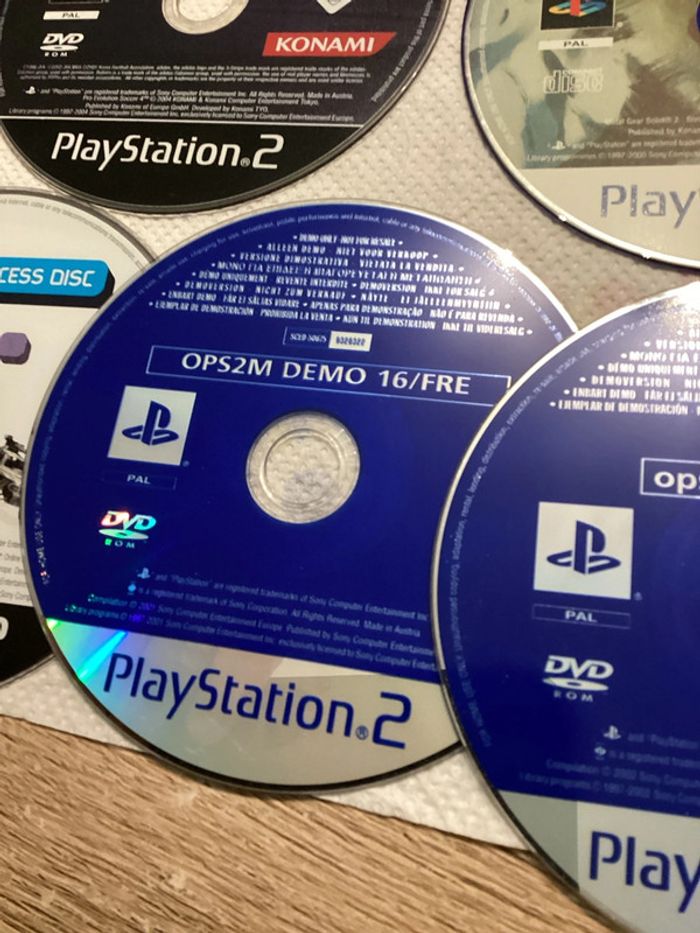 lot de 5 CD seul de jeu et démo ps2 Sony - photo numéro 5