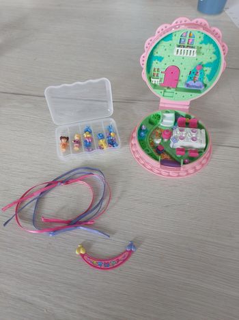 Polly pocket birthday party cake 