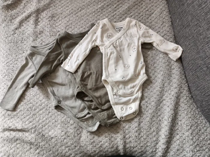 Lot de 3 body naissance - KIABI